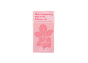 Piccolo Alpine Strawberry Seeds