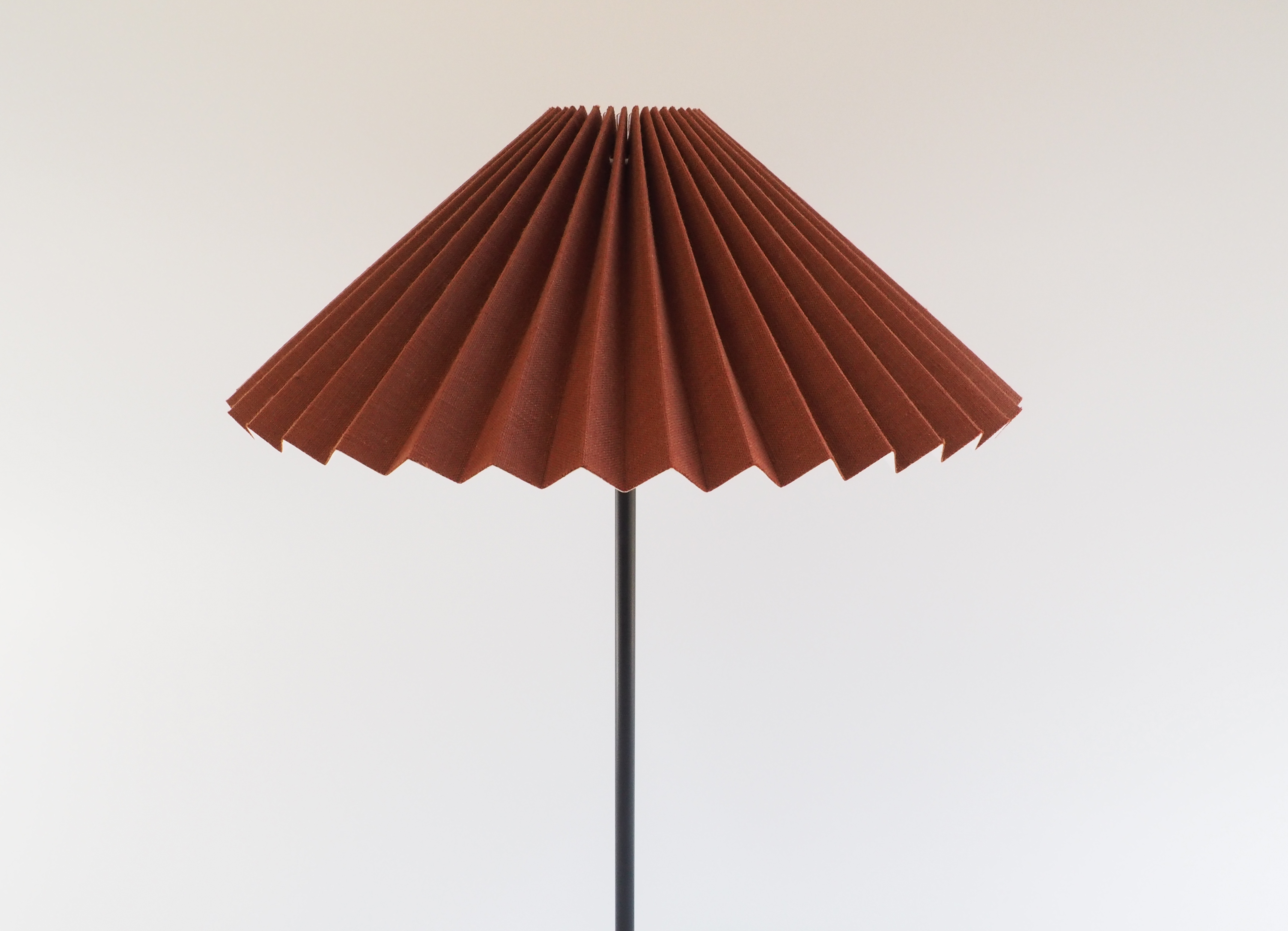 Ceau Store Rust Pleated Table Lampshade