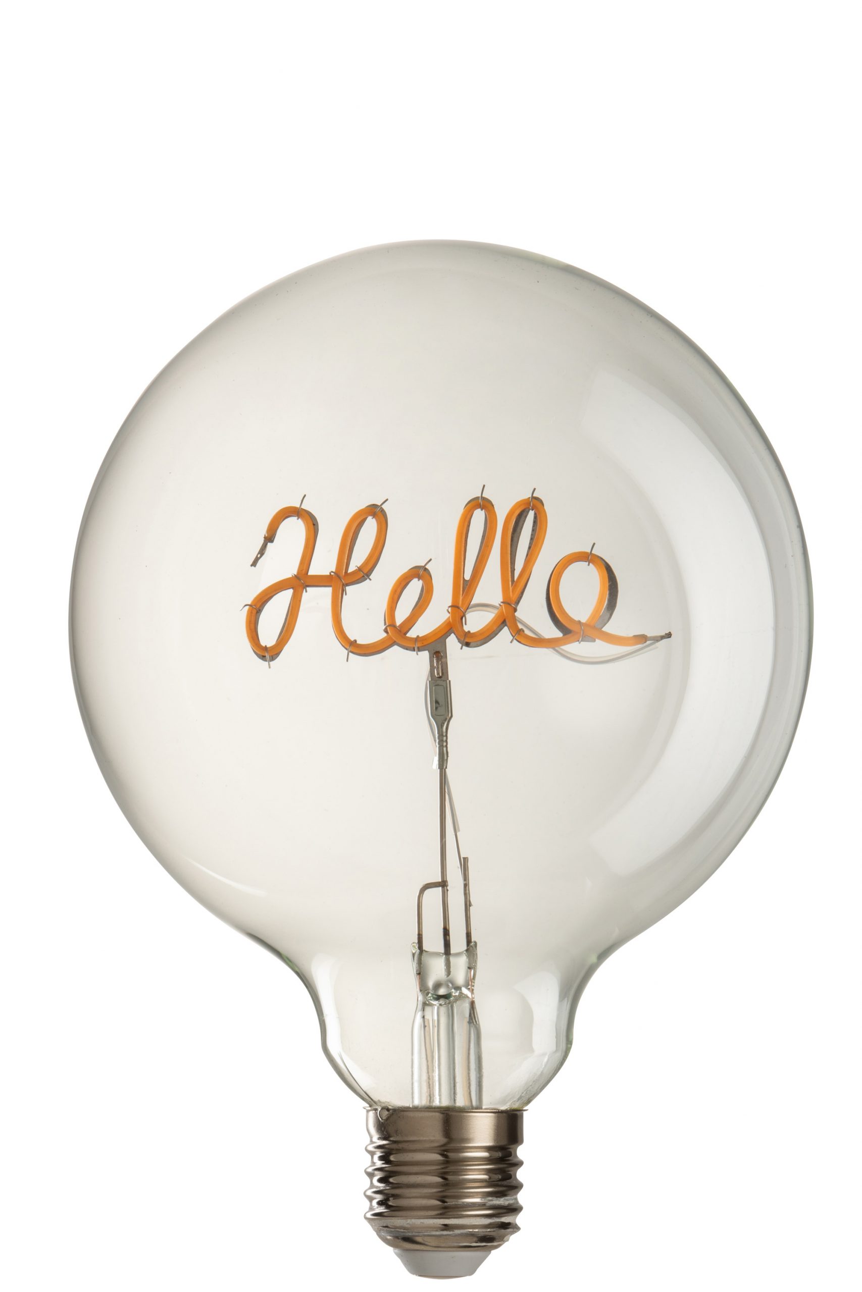 J-Line Transparent Hello LED Bulb
