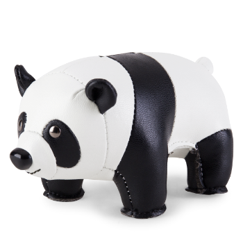 Zuny Panda Paperweight - Synthetic Leather