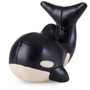 Zuny Whale Mumu Paperweight - Synthetic Leather