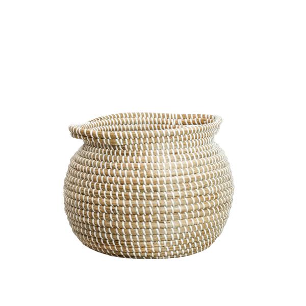 Also Home Round Seagrass Basket - Small