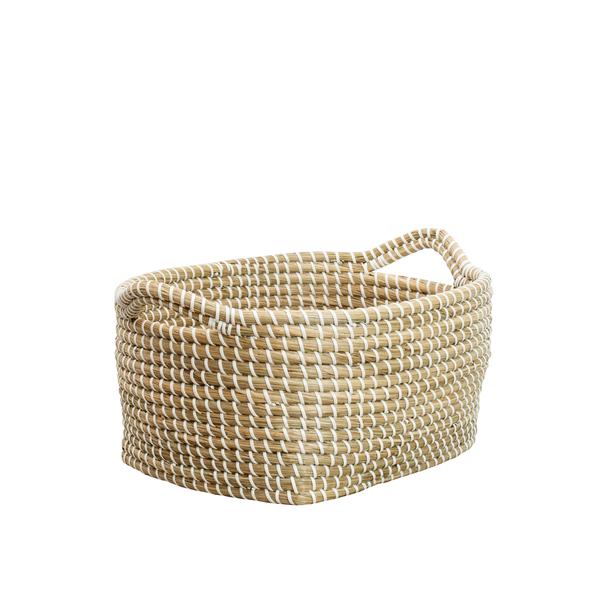 Natural Seagrass Basket - Small