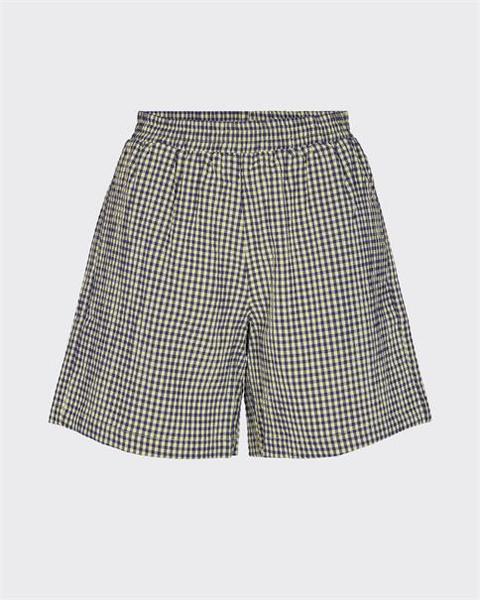 Pynna Shorts Green Blue Check