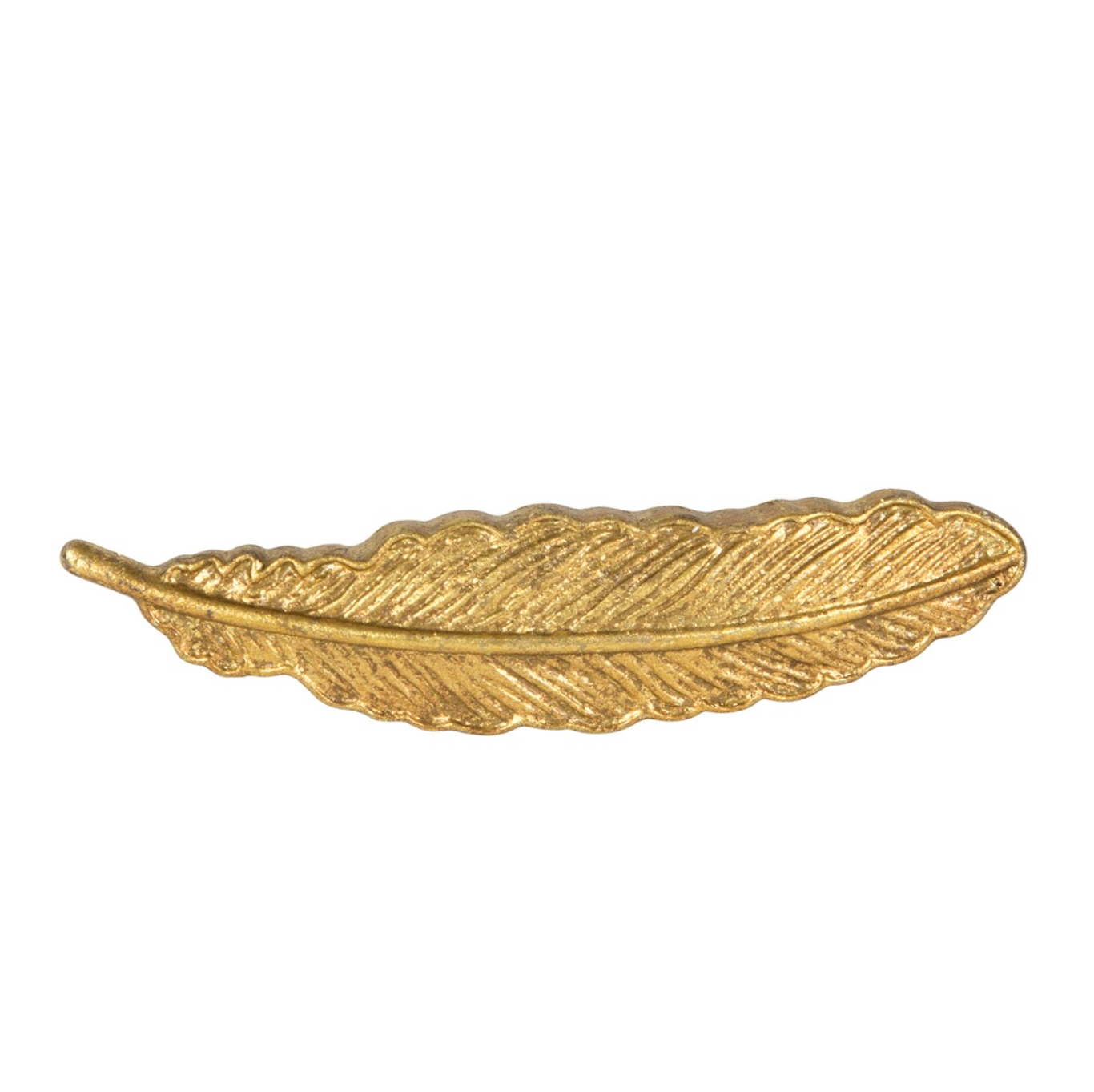 Sass & Belle  Gold Feather Drawer Handle