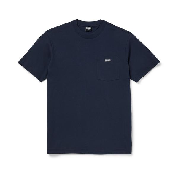 Filson Ranger Solid Pocket T Shirt Harbor Blue