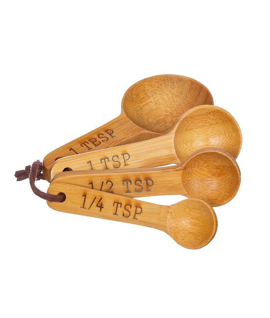 Sass & Belle   Bamboo Measuring Spoons Set of 4