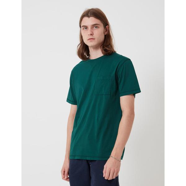 BHODE Besuto Organic Cotton T Shirt Forest Green