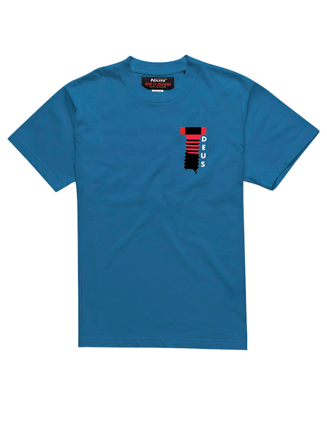 Deus Ex Machina Naito Milan Tee Blue T-Shirt