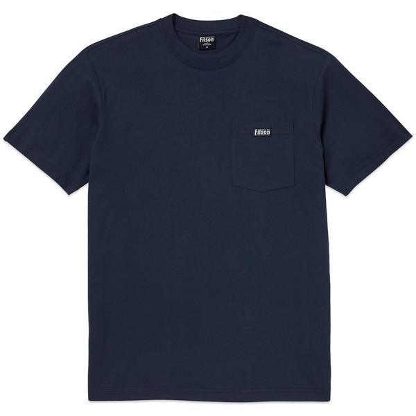 Filson Ranger Solid One Pocket T Shirt Harbour Blue