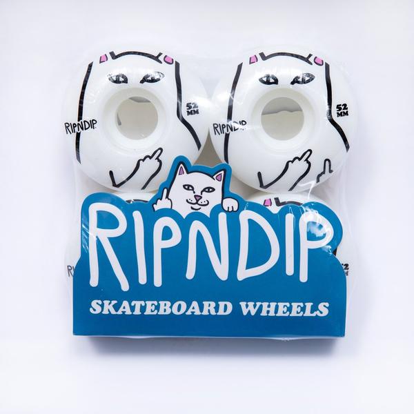 RIPNDIP White Lord Nermal Skateboard Skate Wheels