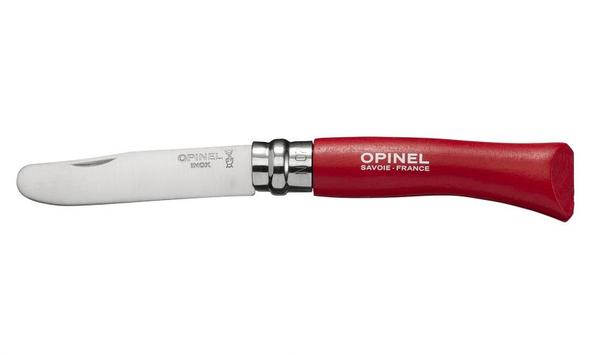 Opinel Red Junior Round Ended Safety Pocket Knife 