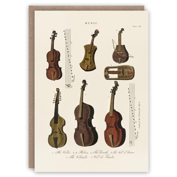 Violin Card