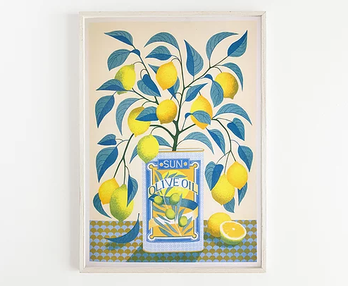 Printer Johnson Lemon Tree Print