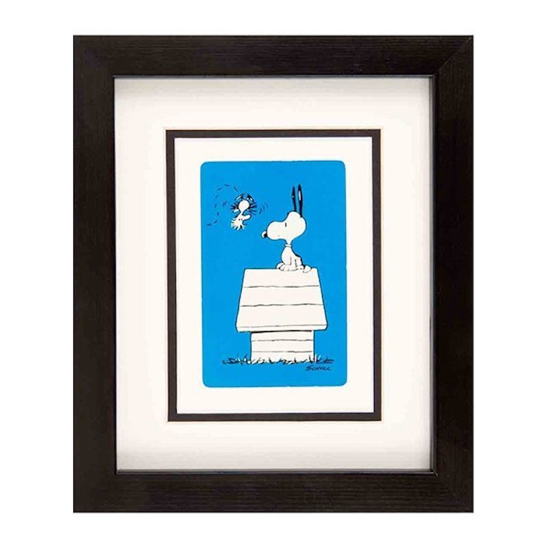 Snoopy's Kennel Framed