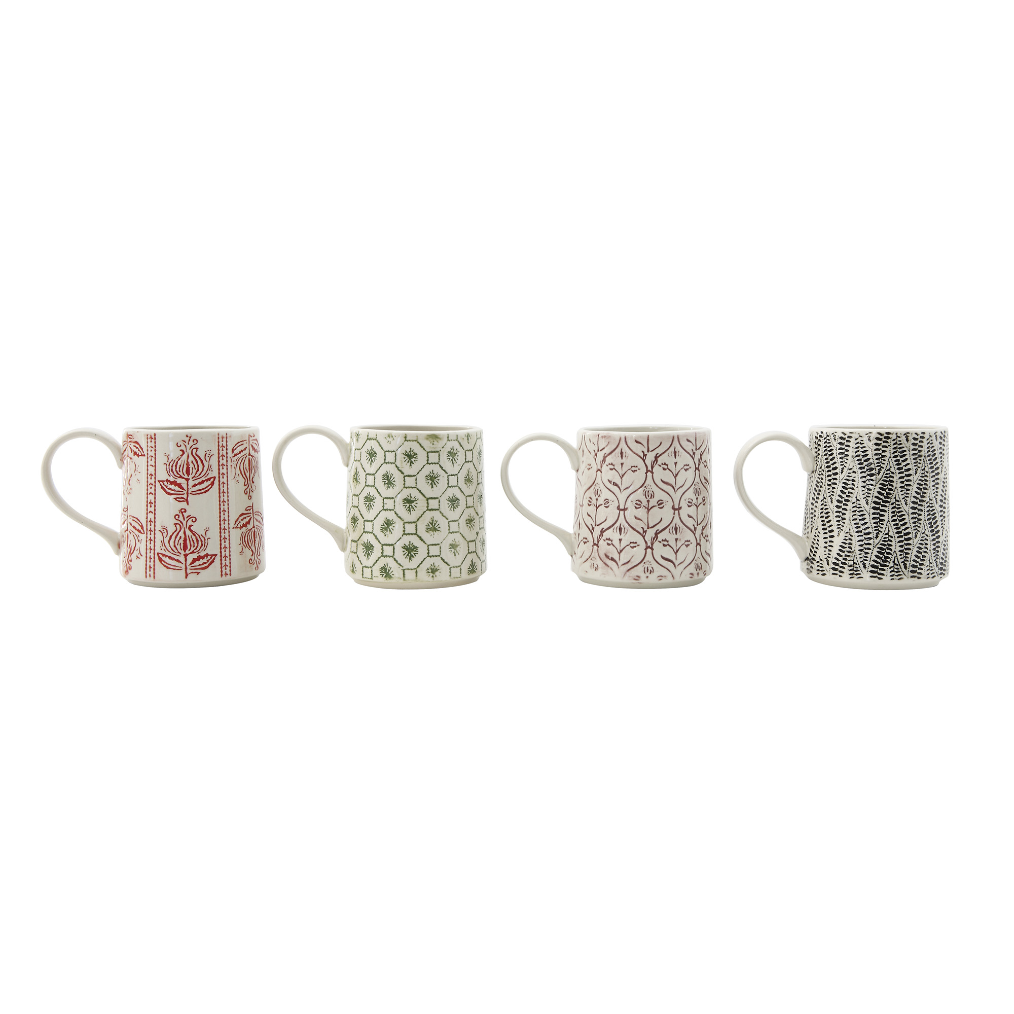 bloomingville-burgundy-and-white-chunky-mug