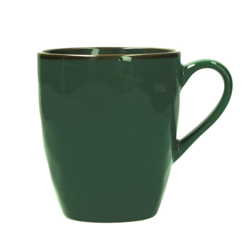 Set Of 2 Forest Green Concerto Mugs