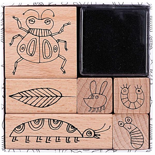 Paper Poetry Insects Stamp Set