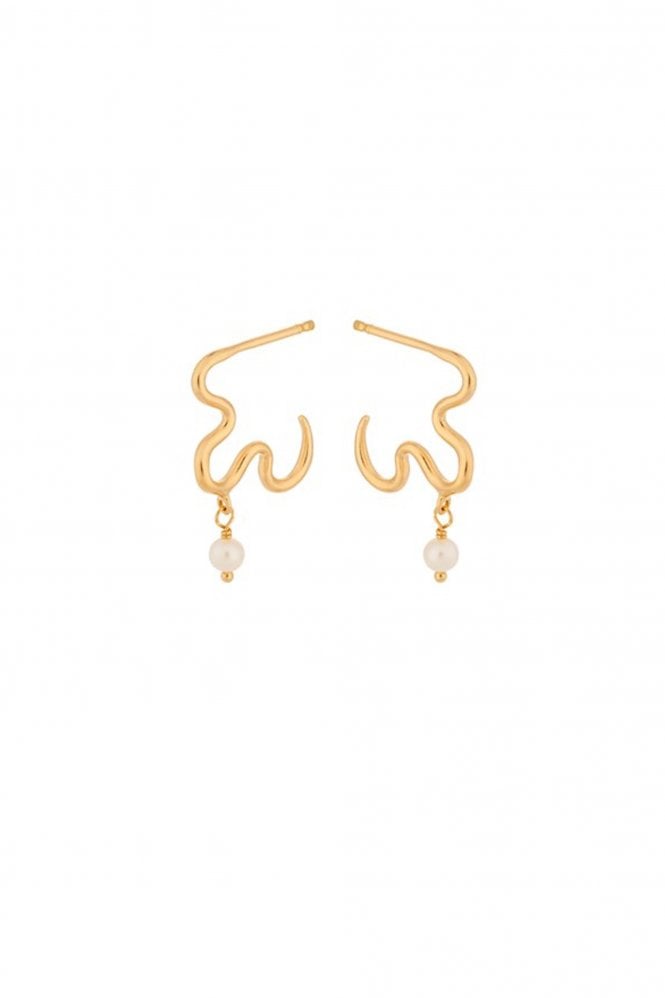 Pernille Corydon Ocean Dream Earrings In Gold