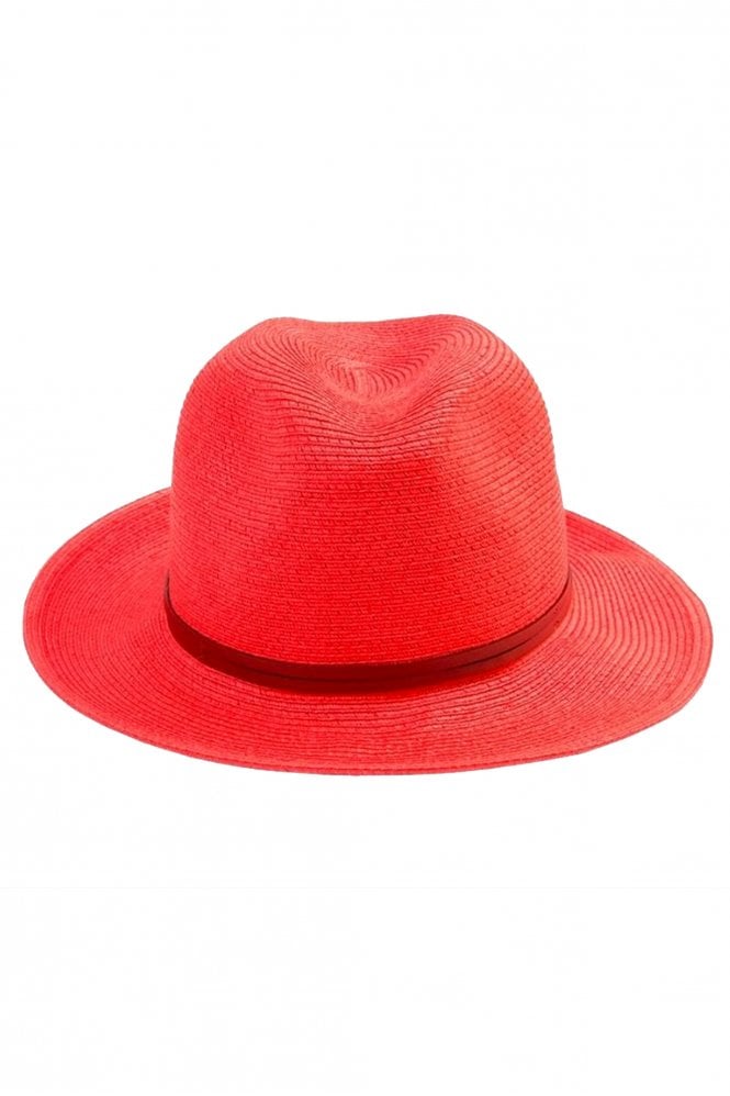 Havana Fedora In Coral