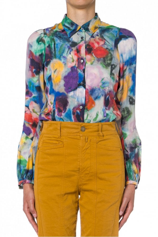 HIGH Tranquil Floral Blouse