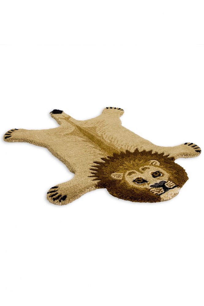The Home Collection Hand Tufted Lion Woollen Rug