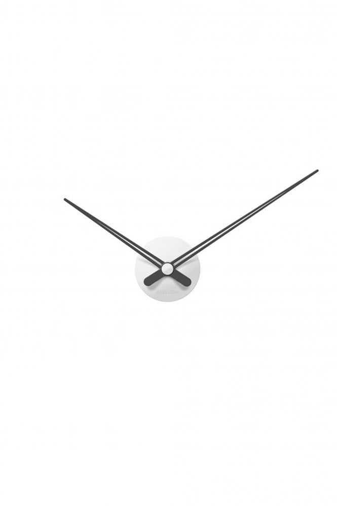 LBT Mini Sharp Wall Clock In White