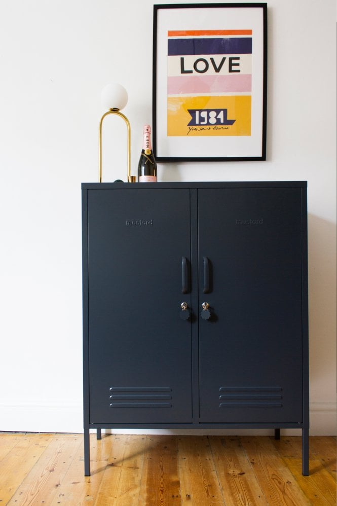 The Midi Locker In Slate