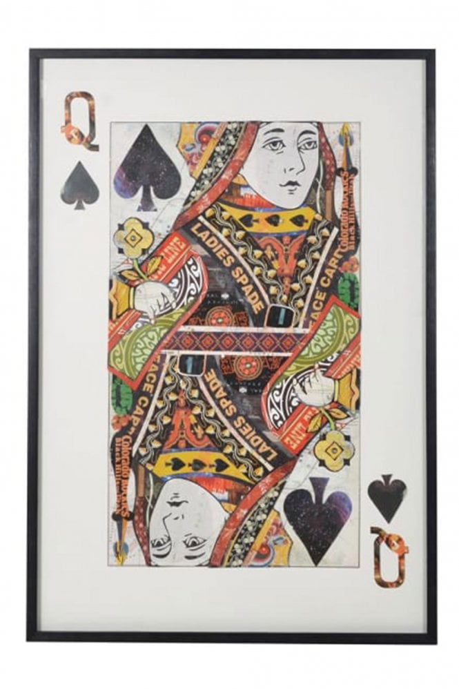 The Home Collection Queen Of Spades Collage