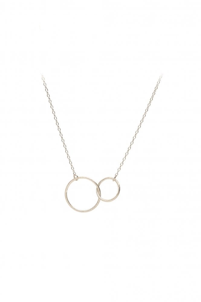 Pernille Corydon Silver Double Plain Necklace