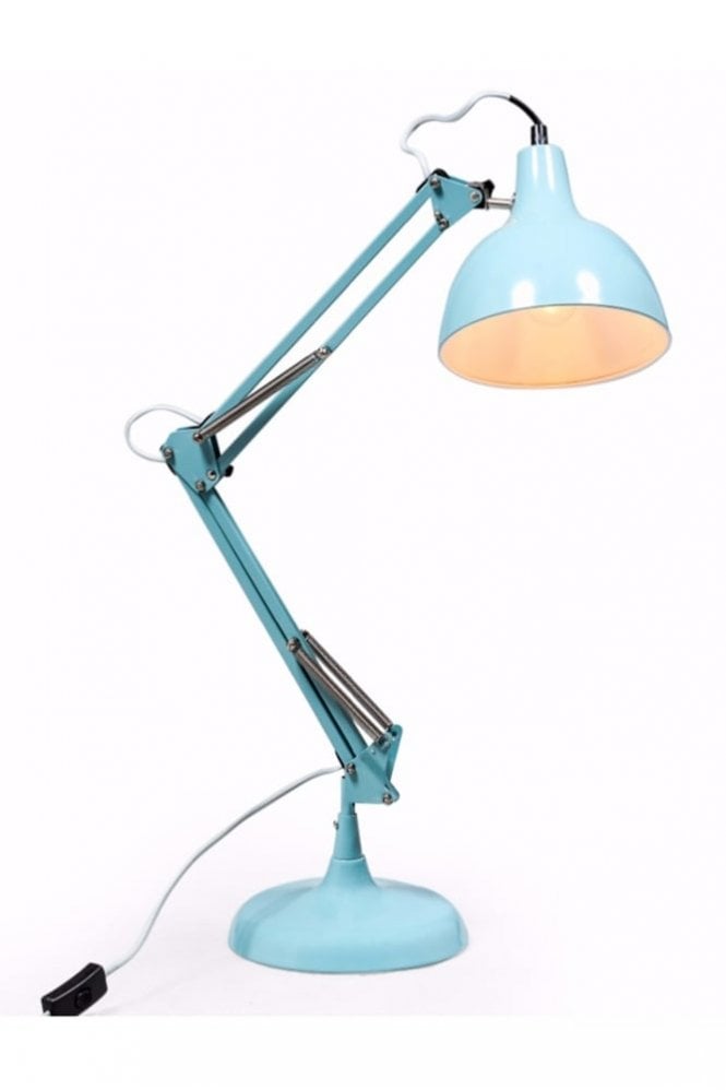 The Home Collection Sky Blue Traditional Desk Lamp