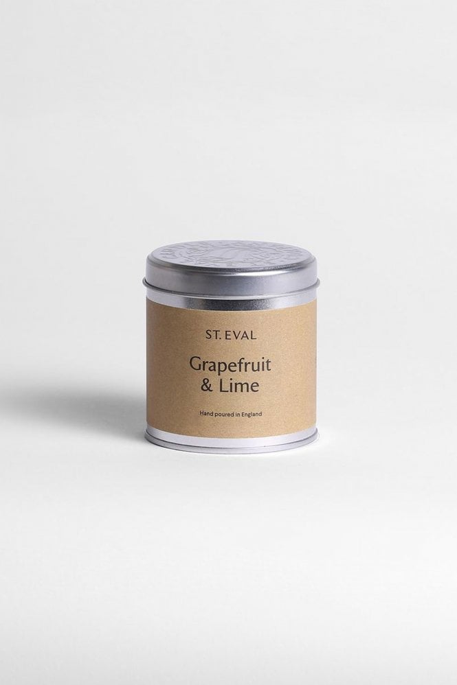 St Eval Candle Company Grapefruit Lime Scented Tin Candle