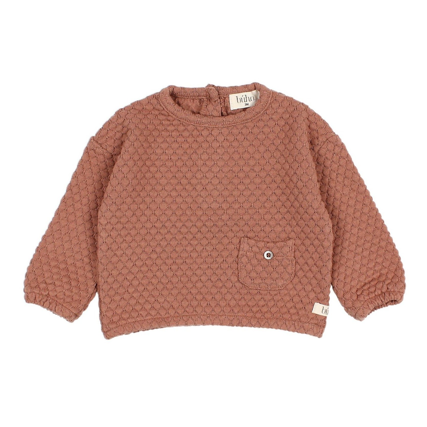 Soft Jacquard Sweatshirt