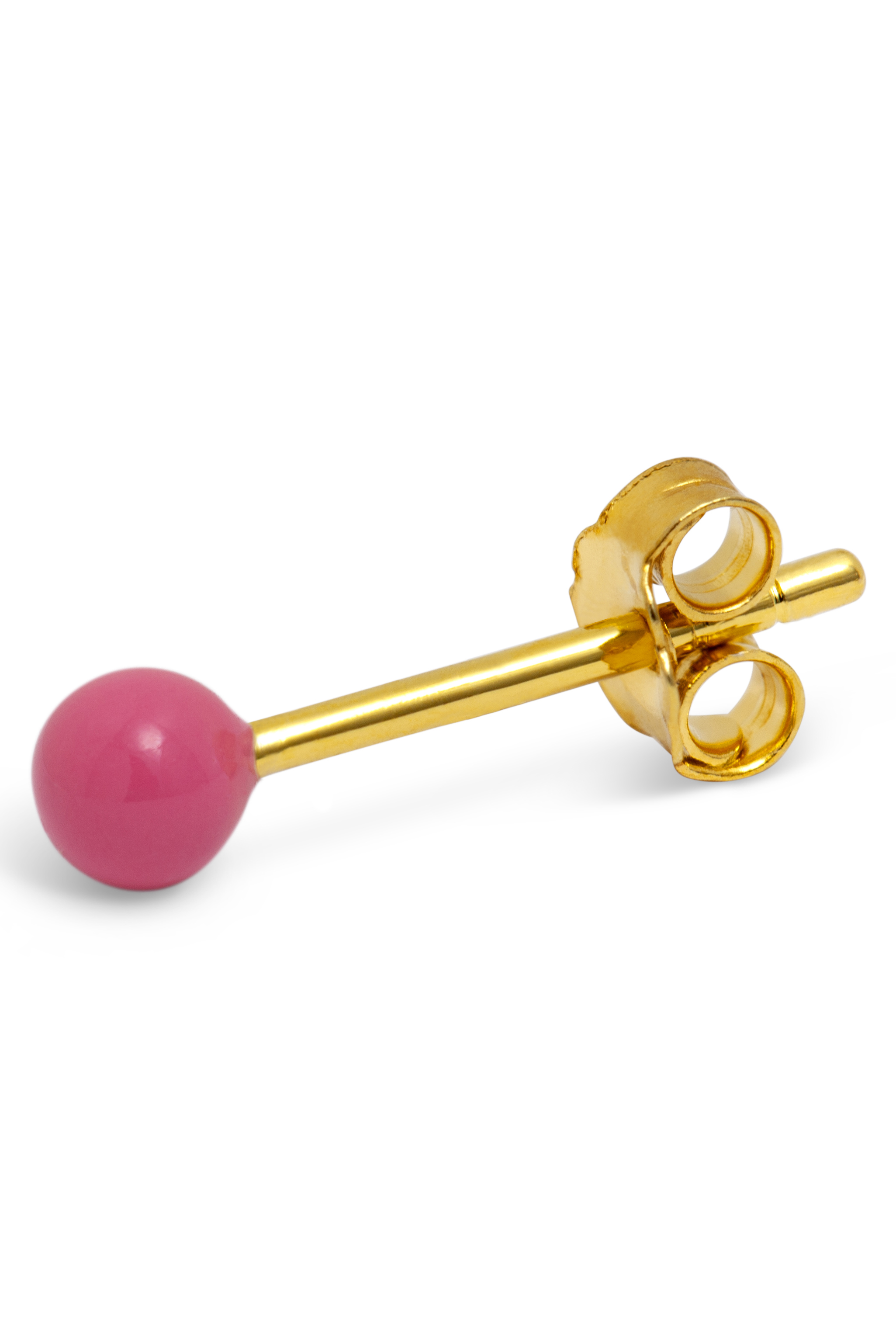 Colour Ball One Piece Enamel Pink