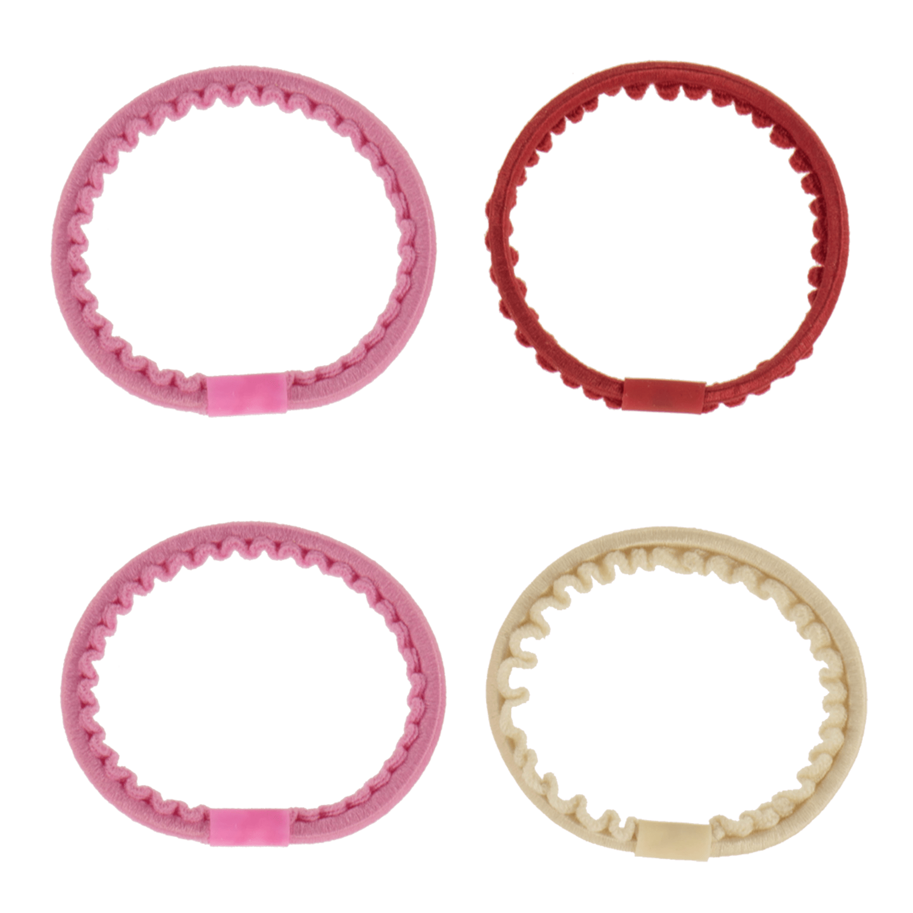 Bon Dep Thin Hair Ties 4 Pack