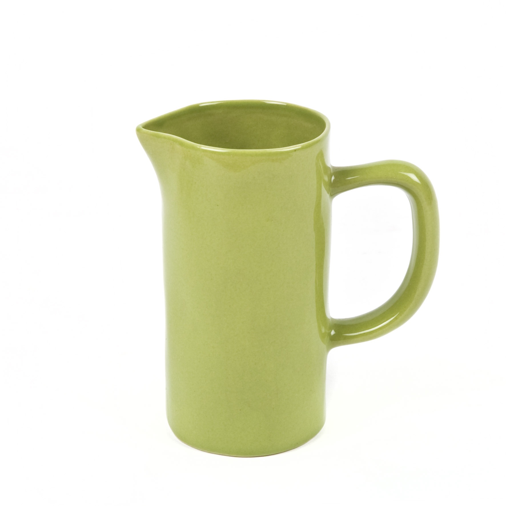 Quail's Egg Small Green Ceramic Jug