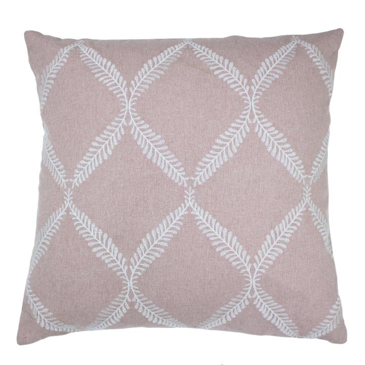 Victoria & Co. Pink Fern Cushion 45x45