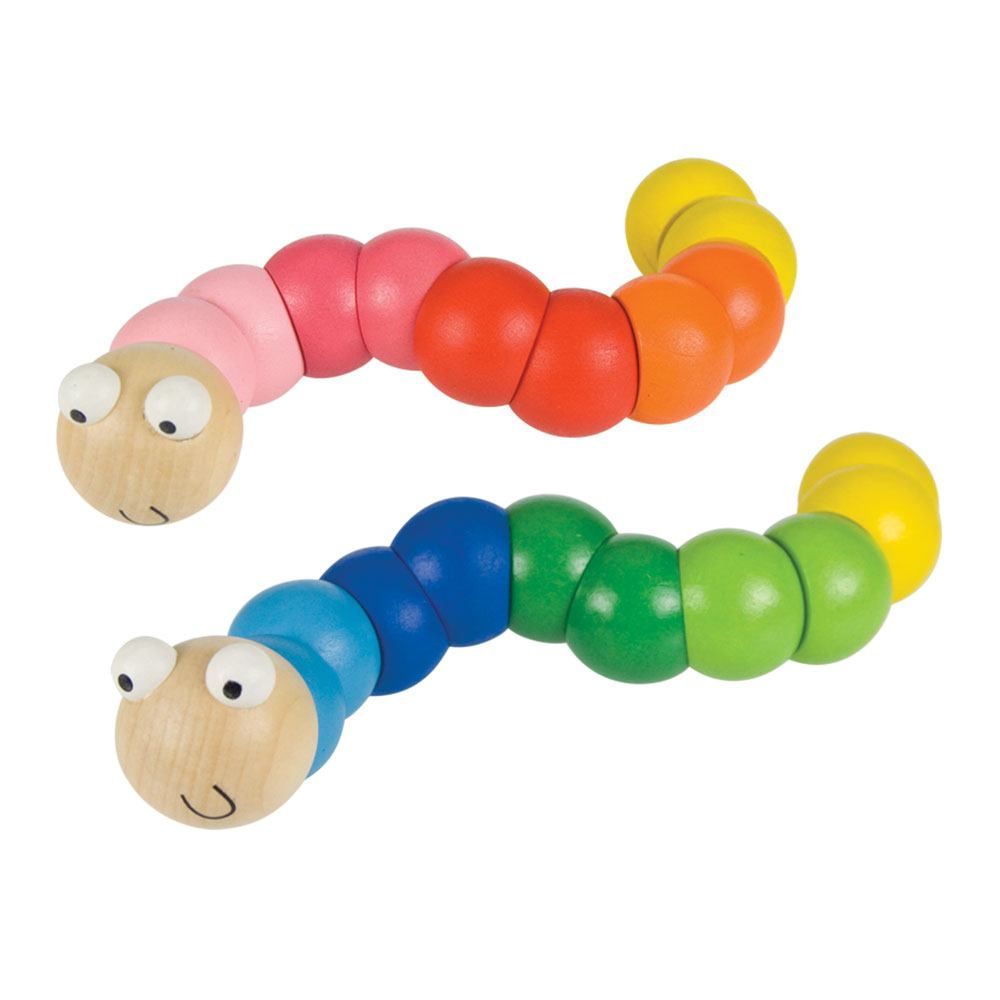 goki-wooden-worm-bendy-toy