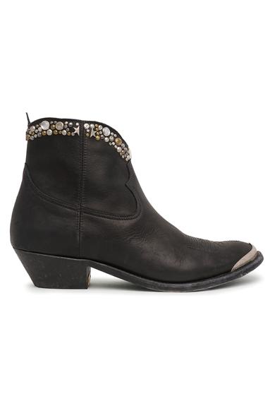 Young Boot With Studs In Black