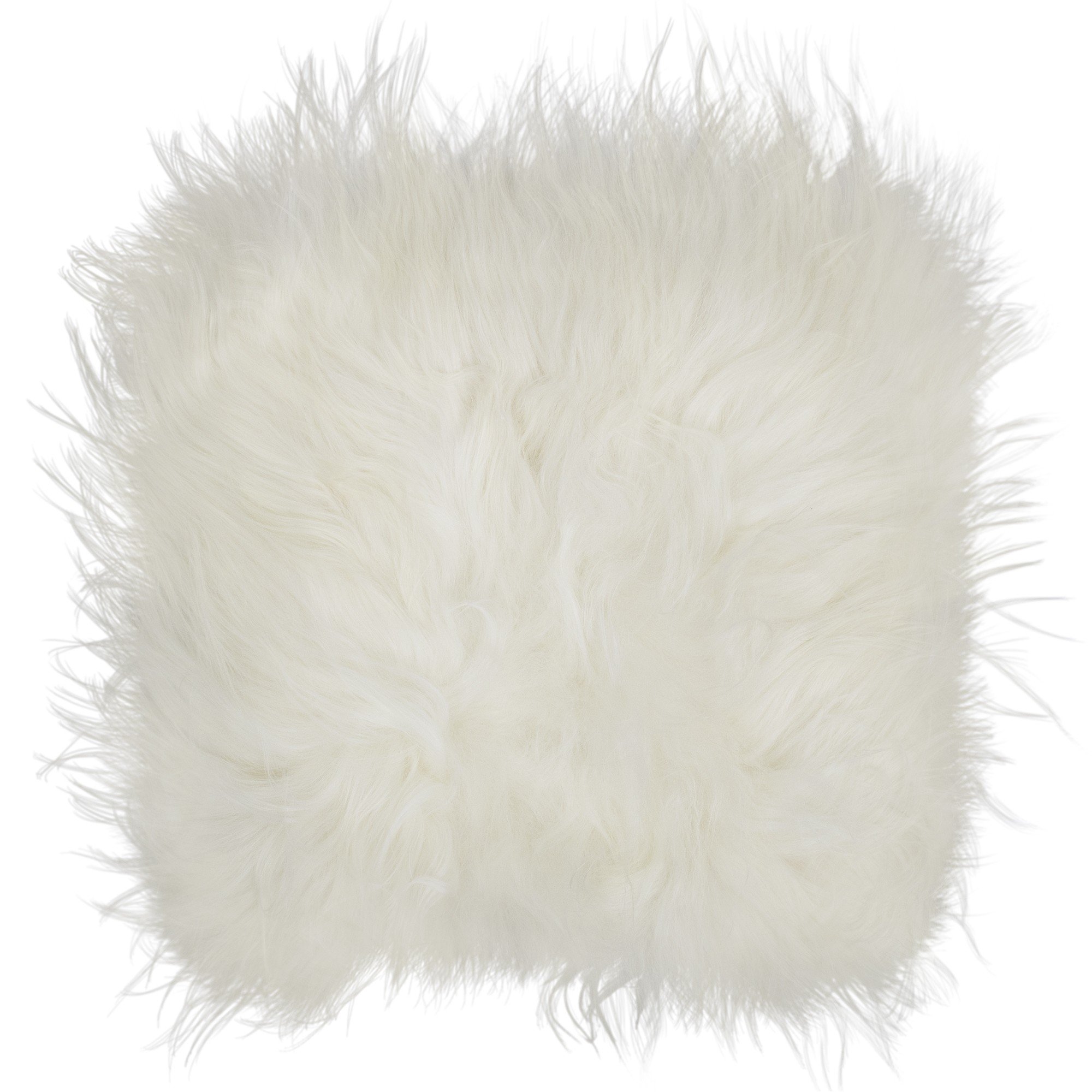 The Organic Sheep White Longhaired Icelandic Sheepskin Seatpad