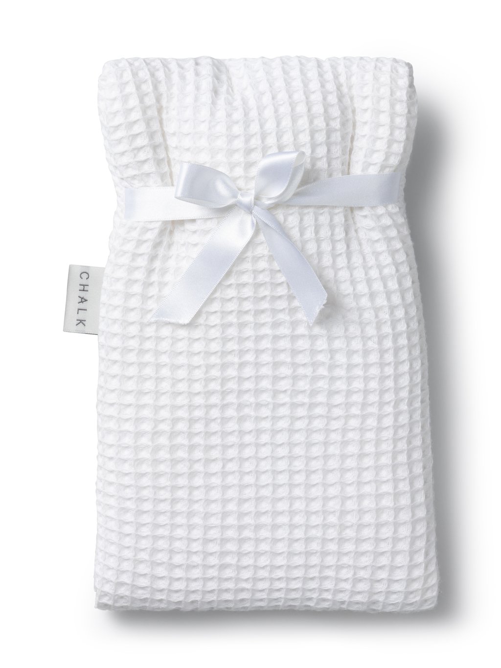 White Waffle Cover Hot Water Bottle