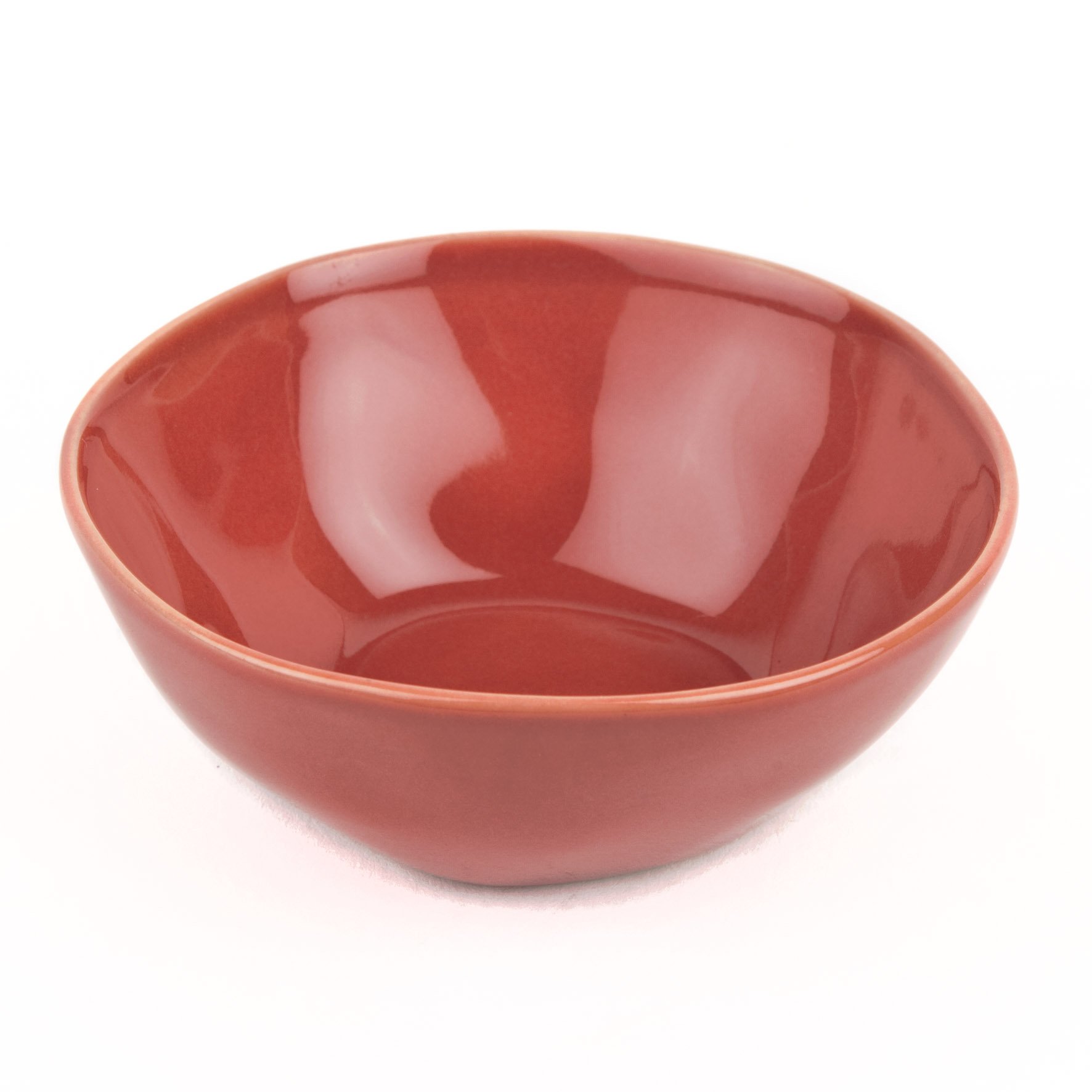 Quail's Egg Terracotta Ceramic Dipping Bowl Small