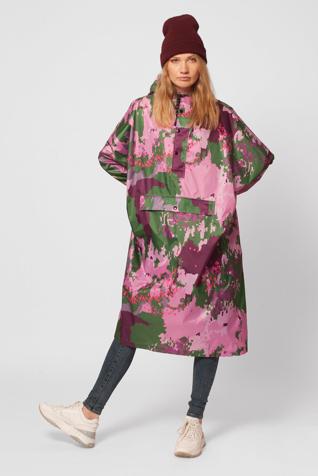 Rain Poncho - Digi Spring Camo