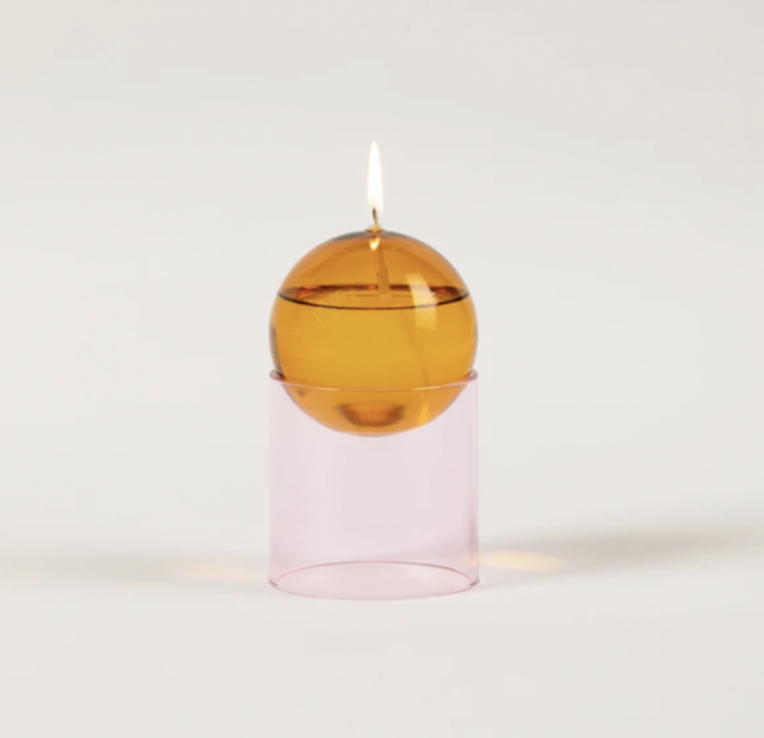 Studio About Oil Bubble High Amber Pink