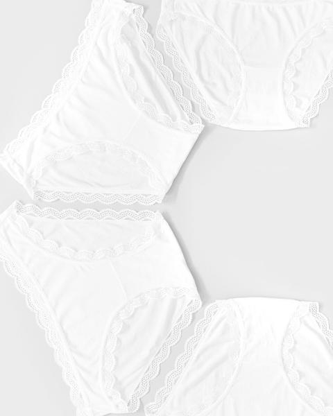 Basics Knicker Box White