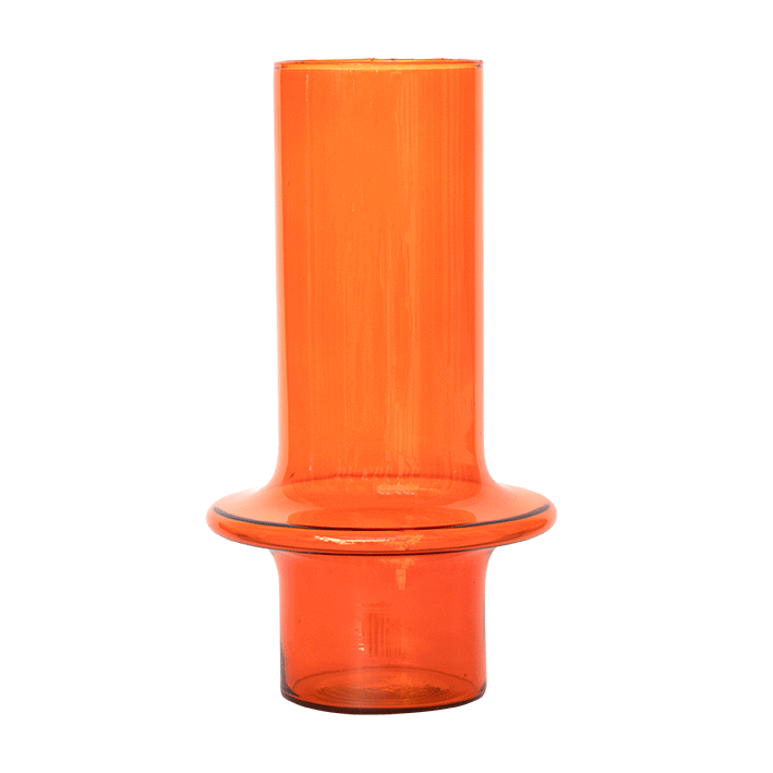 Large Glass Paprika Vase