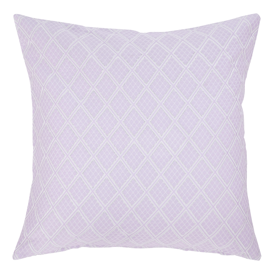 Dagny Light Purple Pillow with Shiny Lurex 50x50 cm