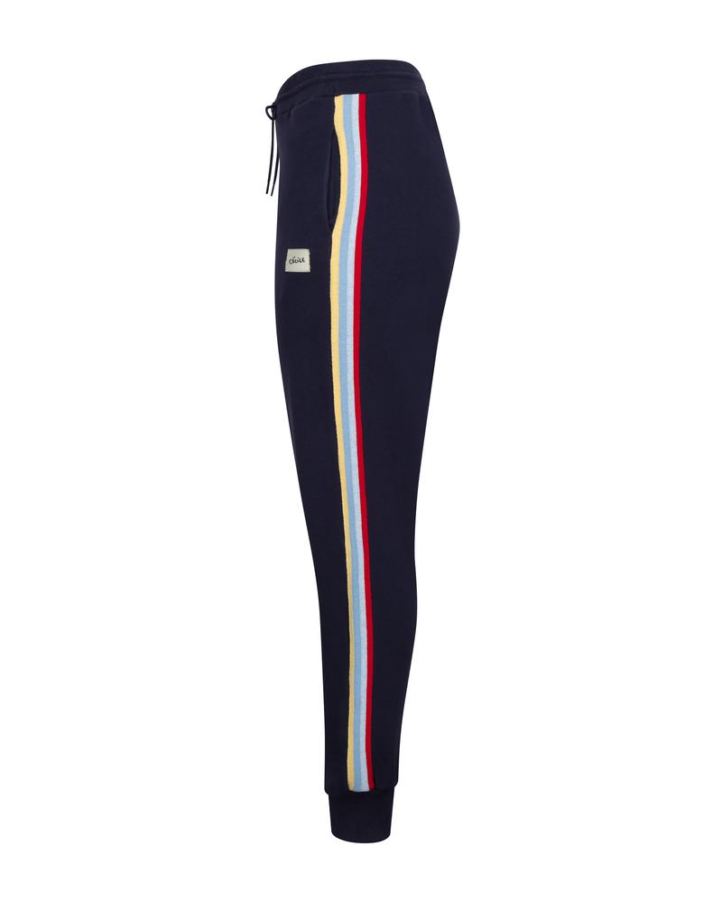 Etre Cecile Rib Classic Track Pants - Navy 