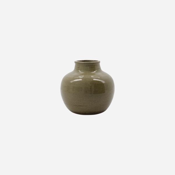 Aju Vase Green