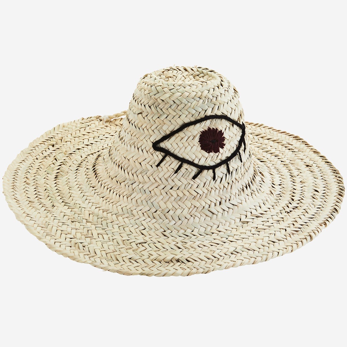 Eye Straw Hat